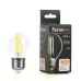 Лампа светодиодная, 980LM 6W 175-265V E27 4000K G45 прозрачная, LB-1706