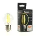 Лампа светодиодная, 1280LM 8W 175-265V E27 2700K G45 прозрачная, LB-1708