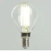 Лампа светодиодная, 980LM 6W 175-265V E14 4000K G45 прозрачная, LB-1706
