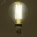 Лампа светодиодная, 980LM 6W 175-265V E14 4000K G45 прозрачная, LB-1706