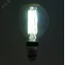 Лампа светодиодная, 1000LM 6W 175-265V E14 6400K G45 прозрачная, LB-1706