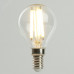 Лампа светодиодная, 1280LM 8W 175-265V E14 2700K G45 прозрачная, LB-1708