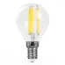 Лампа светодиодная, 1320LM 8W 175-265V E14 6400K G45 прозрачная, LB-1708
