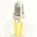 Лампа светодиодная, 1320LM 8W 175-265V E14 6400K G45 прозрачная, LB-1708