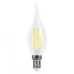 Лампа светодиодная, 960LM 6W 230V E14 175-265V C35T прозрачная, LB-1216