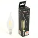 Лампа светодиодная, 1300LM 8W 175-265V E14 4000K C35T прозрачная, LB-1218