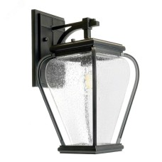 Светильник садово-парковый с клеммой в комплекте, 60W 230V E27 черный, PL741