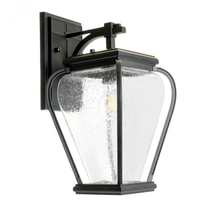 Светильник садово-парковый с клеммой в комплекте, 60W 230V E27 черный, PL741