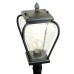 Светильник садово-парковый, 60W 230V E27 черный, PL746