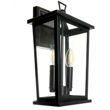 Светильник садово-парковый с клеммой в комплекте, 60W 230V E14 черный, PL751