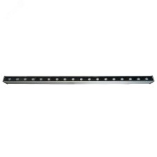 Светодиодный линейный прожектор для подсветки стен, 18LED синий, 1000*40*48mm, 18W 85-265V, IP65, LL-889