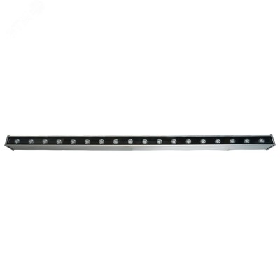 Светодиодный линейный прожектор для подсветки стен, 18LED синий, 1000*40*48mm, 18W 85-265V, IP65, LL-889