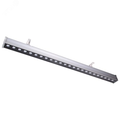 Светодиодный линейный прожектор для подсветки стен, 36LED синий, 1000*40*48, 36W 85-265V, IP65, LL-890