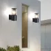 Светильник садово-парковый, 40W 230V 2*E27, DH1302, черный
