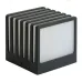 Светильник садово-парковый, 13W 230V GX53, DH0605, черный (на стену)