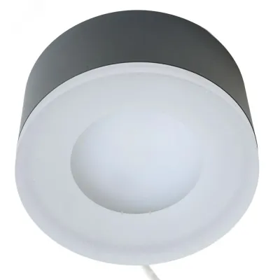 Светильник потолочный 12W,230V,GX53,черный,HL456