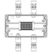 Светильник потолочный на подвесе MR11 35W, 230V, черный, D40*H250 ML1008 Светильник потолочный на подвесе MR11 35W, 230V, черный, D40*H250 ML1008