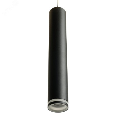 Светильник потолочный на подвесе MR11 35W, 230V, черный, D40*H250 ML1008