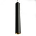 Светильник потолочный на подвесе MR11 35W, 230V, черный + золото, D40*H250 ML1018