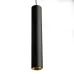 Светильник потолочный на подвесе MR11 35W, 230V, черный + золото, D40*H250 ML1018