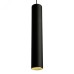 Светильник потолочный на подвесе MR11 35W, 230V, черный + золото, D40*H250 ML1018