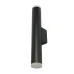 ML1024 cветильник настенный под лампу MR11 35W, 230V, 2*GU10, черный