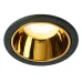 Светильник потолочный встраиваемый, MR16 G5.3, черный + золото DL3102