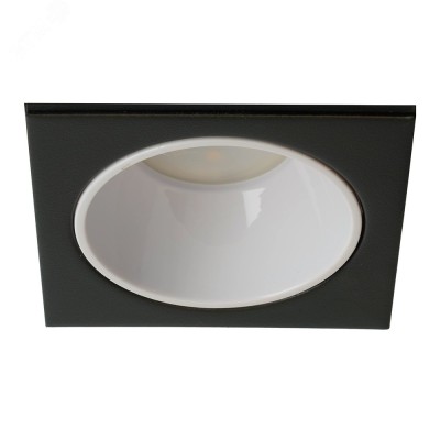 Светильник потолочный встраиваемый, MR16 G5.3, черный + белый DL3112