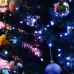 Гирлянда линейная Роса (на проволоке) 220V, 200 LED 5000К, 20+1,5м, IP20, зеленый шнур, CL583