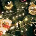 Гирлянда линейная Кластер (на проволоке), 400 LED 5000K (с контроллером), 12м, прозрачный шнур,  IP20  CL584