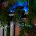 Гирлянда линейная Кластер (на проволоке), 400 LED мультиколор (с контроллером), 12м, прозрачный шнур,  IP20  CL584