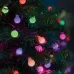 Гирлянда линейная Мультишарики 230V 125 LED мультиколор, длина 12 м, черный шнур, IP20, CL585