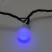 Гирлянда линейная Мультишарики 230V 125 LED мультиколор, длина 12 м, черный шнур, IP20, CL585