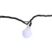 Гирлянда линейная Мультишарики 230V 125 LED мультиколор, длина 12 м, черный шнур, IP20, CL585