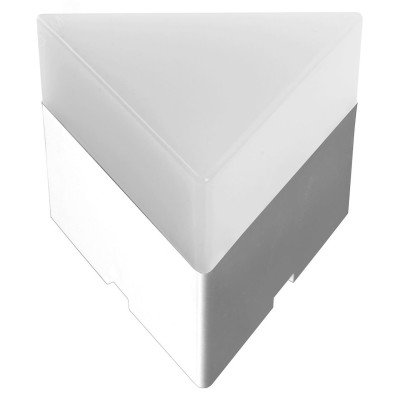 Светодиодный светильник 3W 300Lm 4000K, пластик,белый 70*70*55мм AL4023