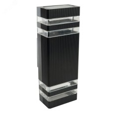 Светильник садово-парковый с клеммой в комплекте, 220-240V 2*GU10, DH0807-P, черный пластик