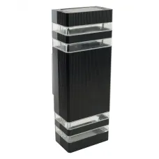 Светильник садово-парковый с клеммой в комплекте, 220-240V 2*GU10, DH0807-P, черный пластик