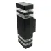 Светильник садово-парковый с клеммой в комплекте, 220-240V 2*GU10, DH0807-P, черный пластик