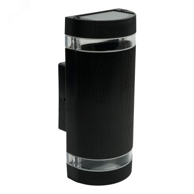 Светильник садово-парковый с клеммой в комплекте, 220-240V 2*GU10, DH1702-P, черный пластик