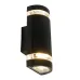 Светильник садово-парковый с клеммой в комплекте, 220-240V 2*GU10, DH1702-P, черный пластик