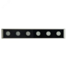 Светодиодный линейный прожектор для подсветки стен, 6400K, 250*40*25mm, 6W DC24V, IP65 LL-893