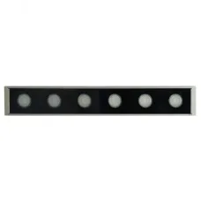 Светодиодный линейный прожектор для подсветки стен, синий, 250*40*25mm, 6W DC24V, IP65 LL-893