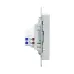 Механизм розетки TV+RJ45 (cat5) алюминий Эпика EKF