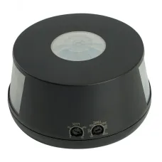 Датчик движения и освещенности 2000W 30m  360°(верт.) чёрный SEN19