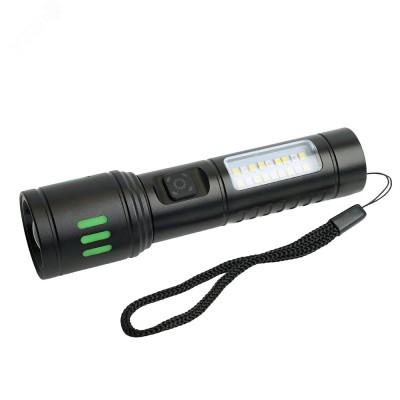 Фонарь светодиодный переносной аккумуляторный TYPE-C ZOOM, TH2411