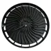 Светильник складской 2835 SMD 200W 90° 5000K IP65 AC230/50Hz,черный AL1006