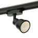 Светильник трековый под лампу GU10 в стальном корпусе,черный,AL199