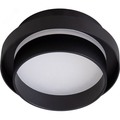 Светильник потолочный встраиваемый, GX53, черный DL508