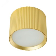 Светильник потолочный 12W, 230V, GX53, золото, HL458