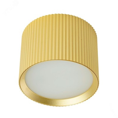 Светильник потолочный 12W, 230V, GX53, золото, HL458